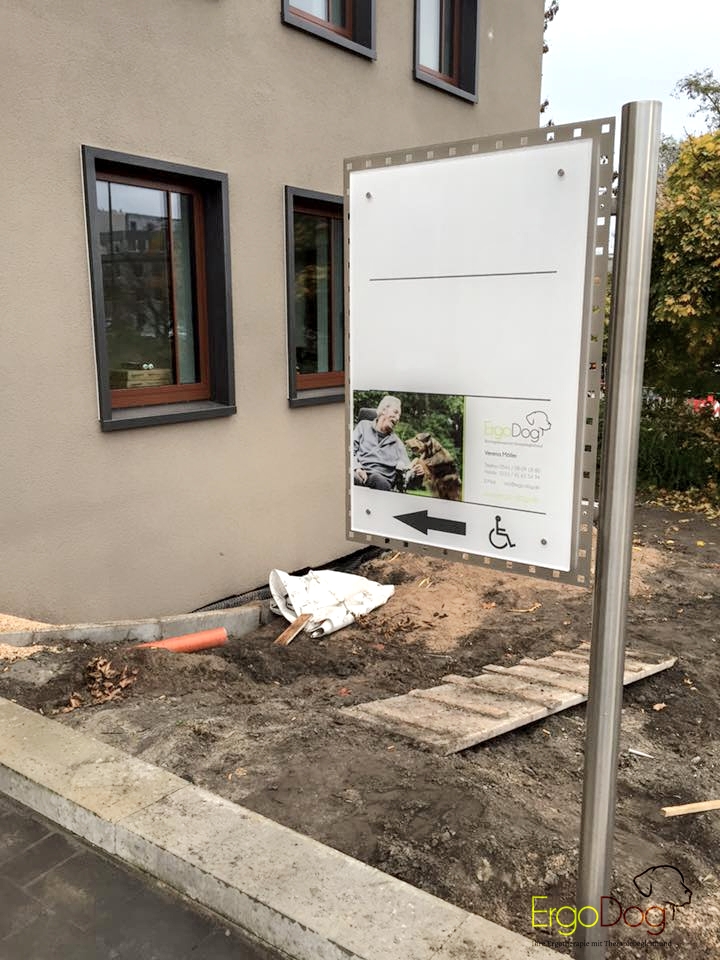 Praxisschild Ergotherapie Praxis Osnabrück