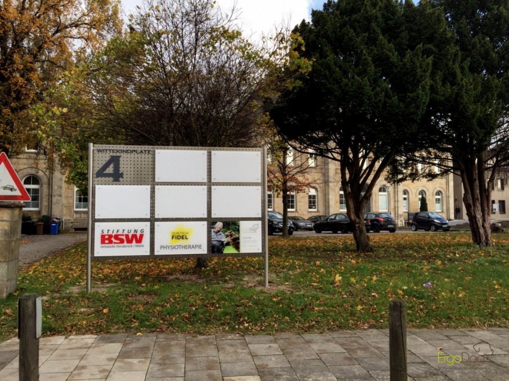 Ergotherapeuten in Osnabrueck Praxis Alter Hannoverscher Bahnhof Osnabrueck Beschilderung Ansicht Strasse